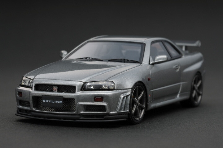 LAST ONE! HPI 8370 Nissan Skyline R34 GT-R V-Spec Sonic Silver 1