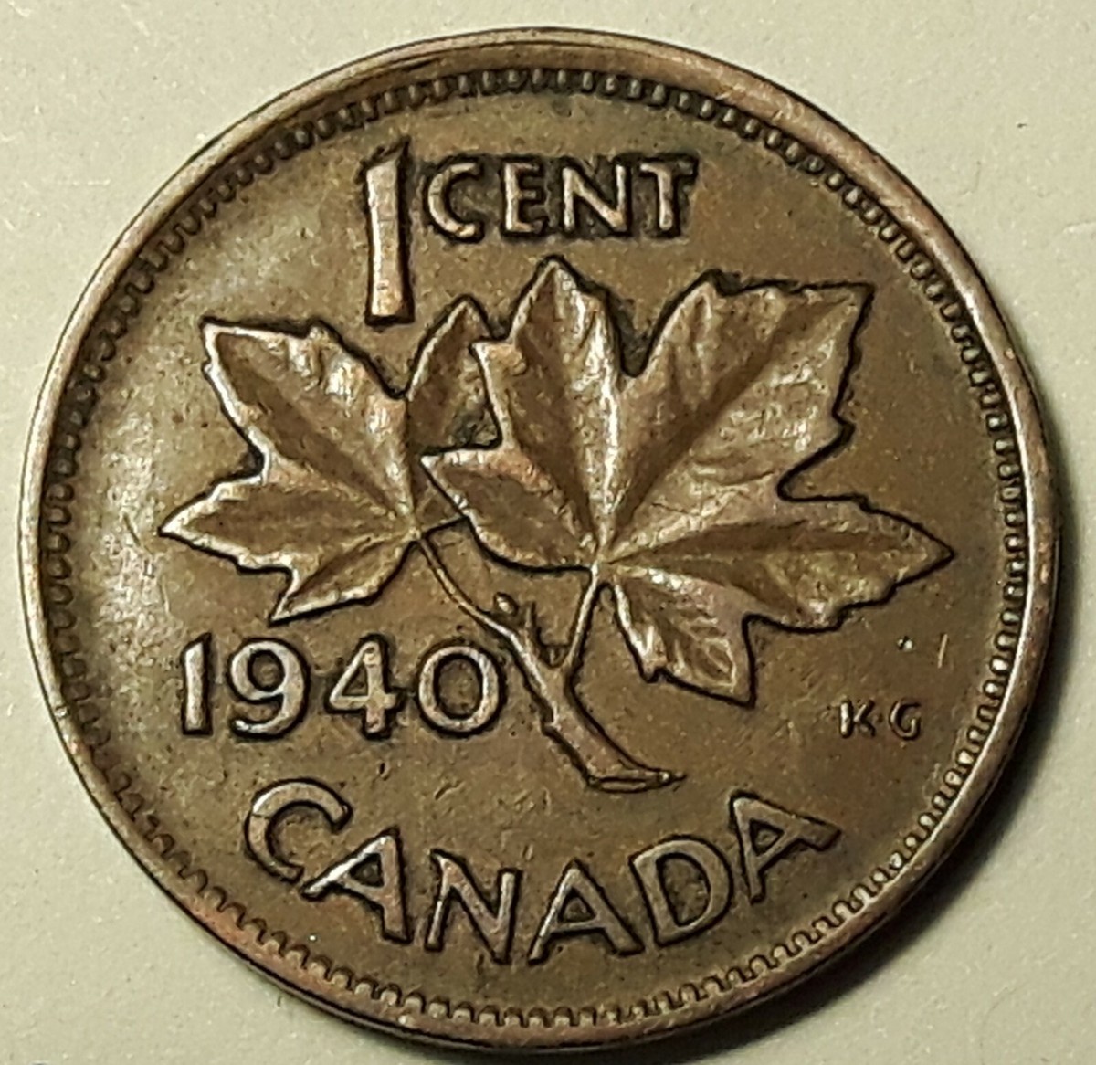 1940 Canada 1 Cent GEORGE VI Penny | eBay