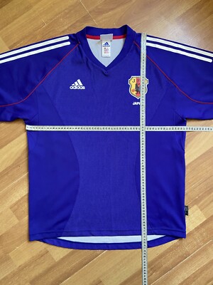 JAPAN 2002 2004 HOME FOOTBALL SHIRTS SOCCER JERSEY ADIDAS 381414