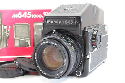 EXC+++!!】Mamiya M645 1000S Film Camera w/ sekor C 80mm f/2.8 N