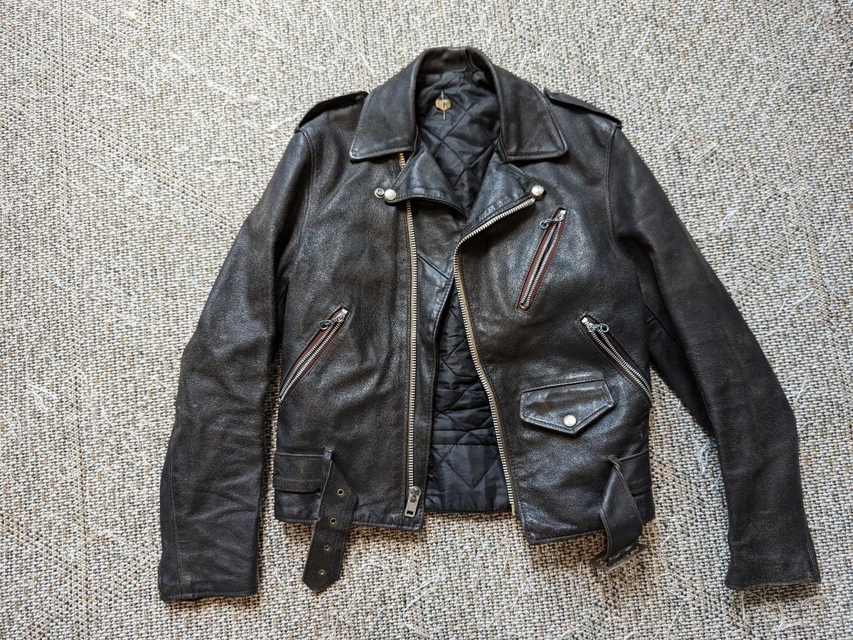 INDIAN MOTORCYCLE ステアハイドレザー シングルライダース Indian