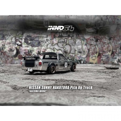 INNO64 1/64 NISSAN Datsun SUNNY HAKOTORA Pickup Truck INAZUMA WORK