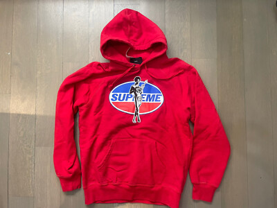 Hysteric Glamour Supreme hoodie authentic RED Size Large | eBay