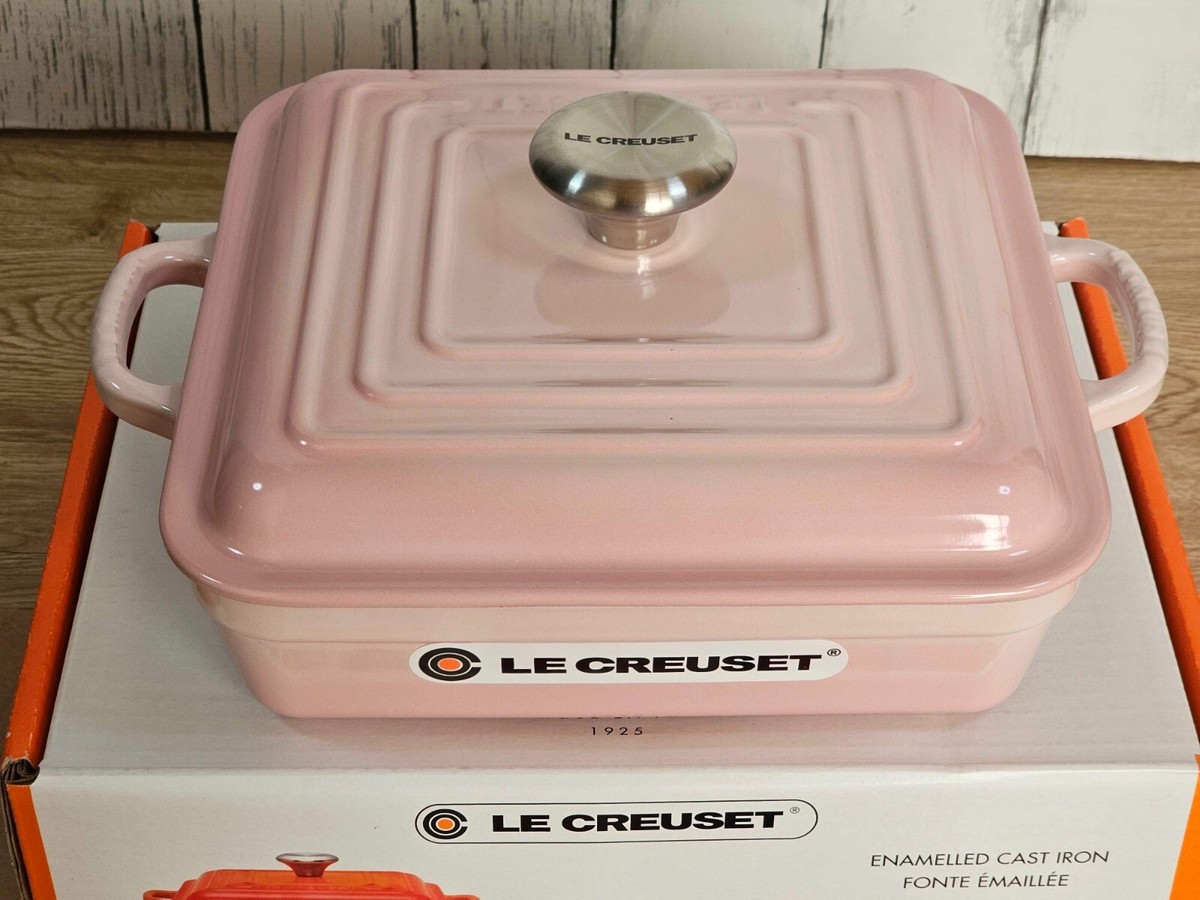 LE CREUSET ピンク 三角形ラック Le Creuset Signature Cocotte Square