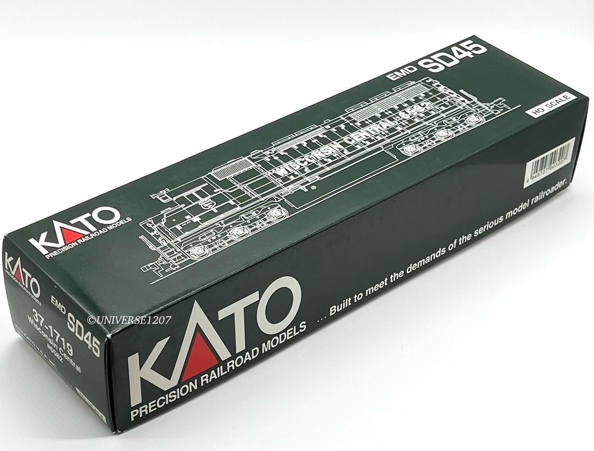 HO Kato 37-1719 EMD SD45 Wisconsin Central #6852 Diesel Engine