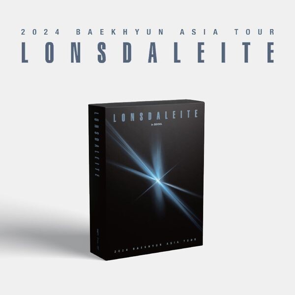 BAEKHYUN 2024 BAEKHYUN ASIA TOUR [Lonsdaleite] in SEOUL DVD 2Disc+