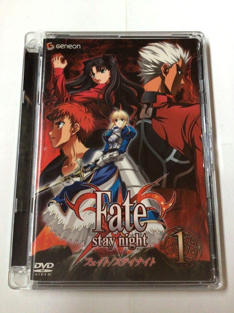 Japanese Anime Fate stay night DVD Fate/stay night 1 Volume 1 | eBay