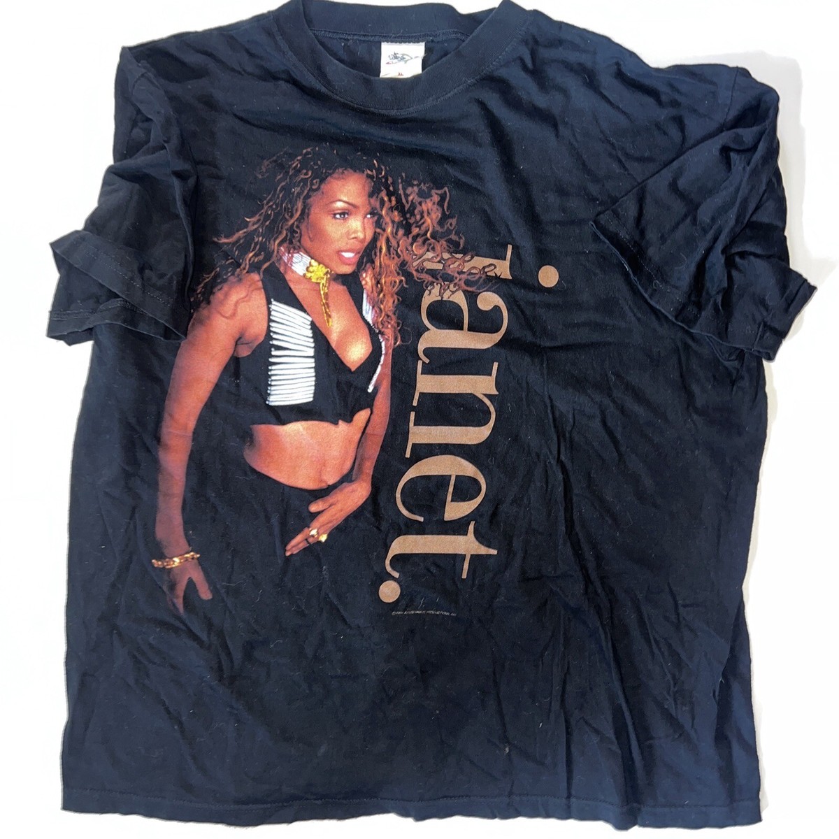 Vintage Rare Janet Jackson 93-94 World Tour Concert Tshirt | eBay