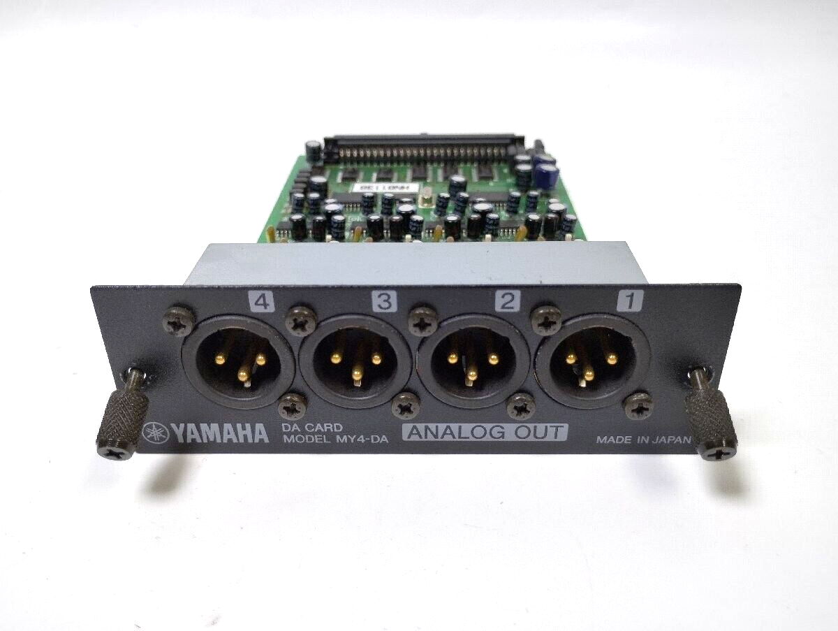 Yamaha MY4-DA 4ch Analog Out DA Card board Audio Interface 4ch
