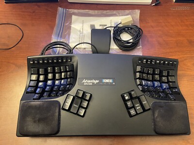 Kinesis Advantage Keyboard KB500 Ergonomic Keyboard Brown Switch w