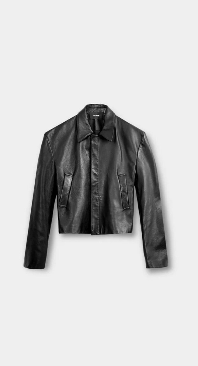Vuja de dual zip leather jacket | eBay
