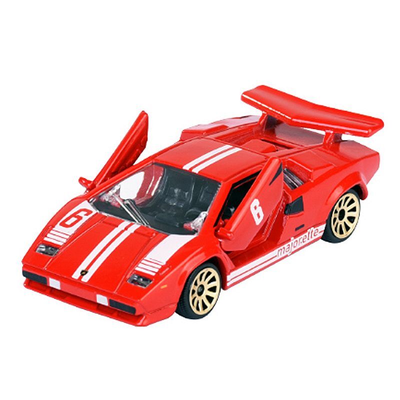 Lamborghini Countach LP400 Red Majorette Racing Cars 2024 237-2 1