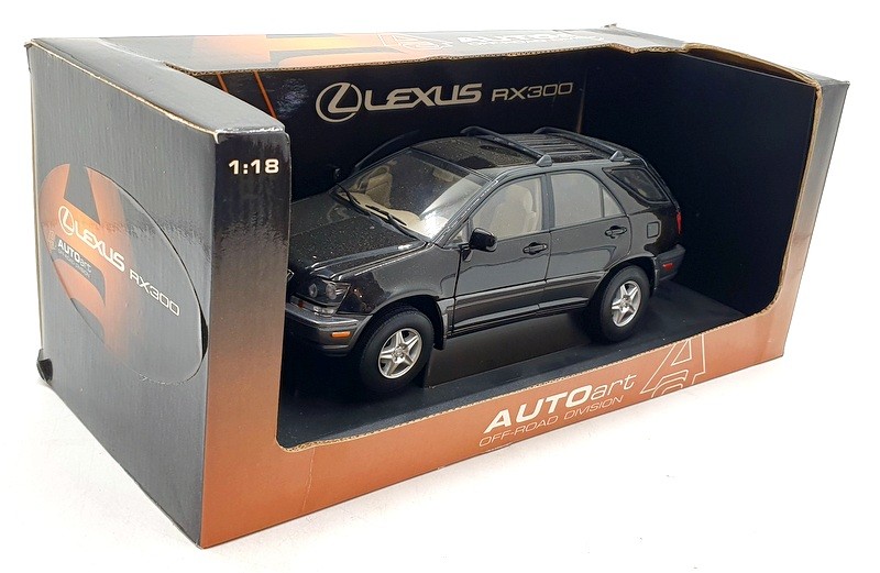 Autoart 1/18 scale Diecast 70032 - Lexus RX300 SUV - Black | eBay