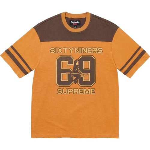 Supreme 99 L/S Football Top Stone 2XL FTP Logo SS24 Ships Fast | eBay