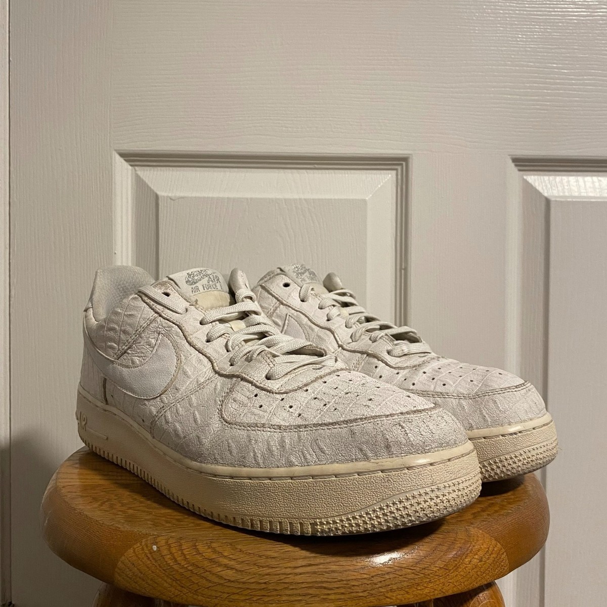 Nike Air Force 1 Low '07 Lv8 'White' Size 12 | eBay
