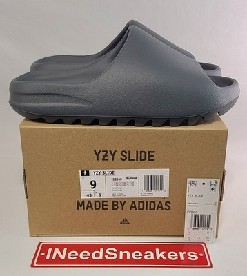 Adidas Yeezy Slide Slate Grey | Mens Size 9 | NEW WITH BOX! Yzy