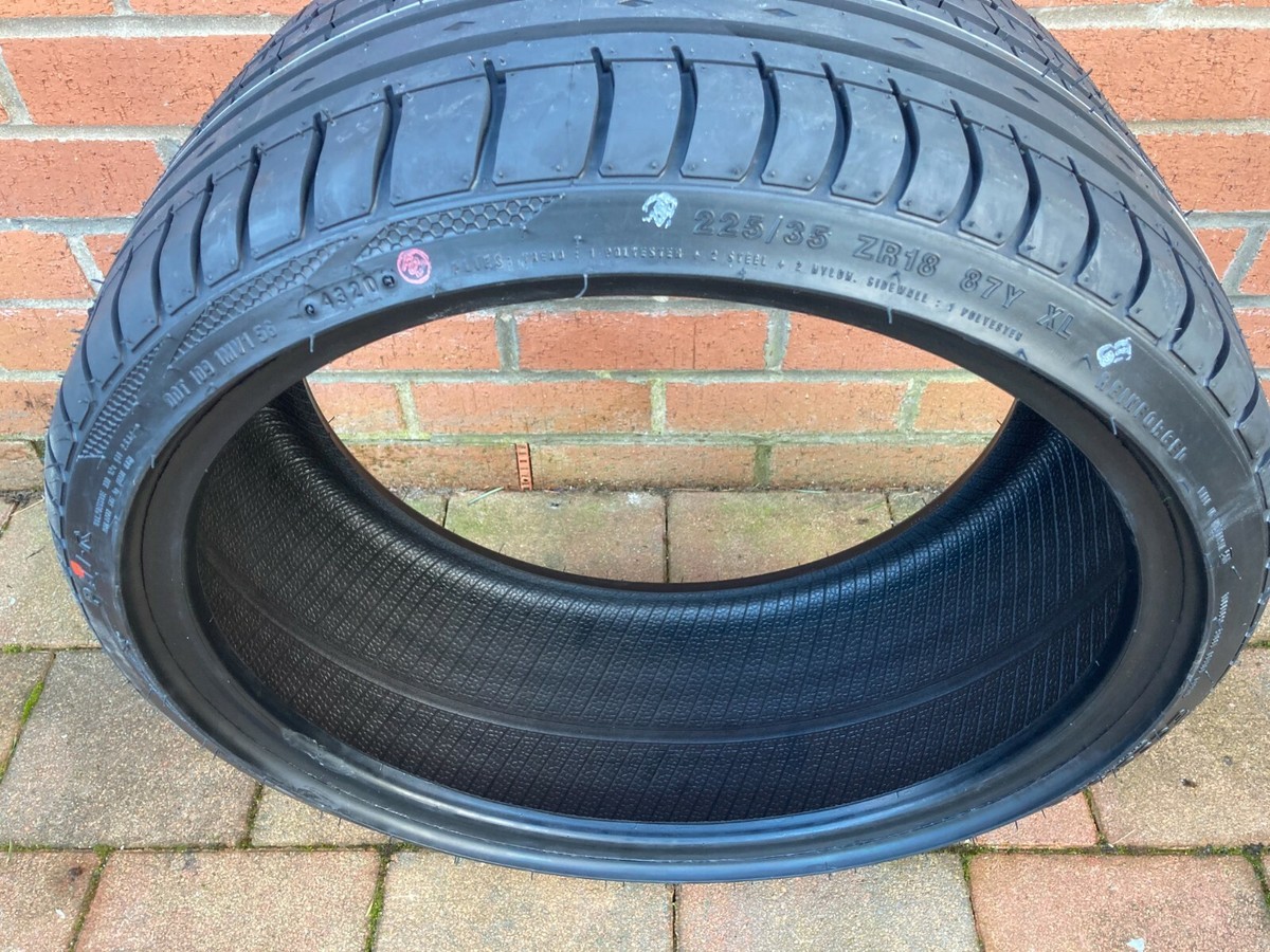 2 X 225/35ZR18 87Y XL ACCELERA EXTRA LOAD 225 35 18 TYRES 225