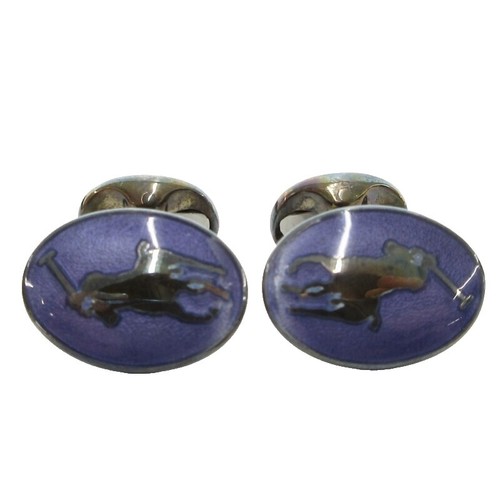 Ralph Lauren Authentic Cufflinks Cuff's Button Men's Silver 925