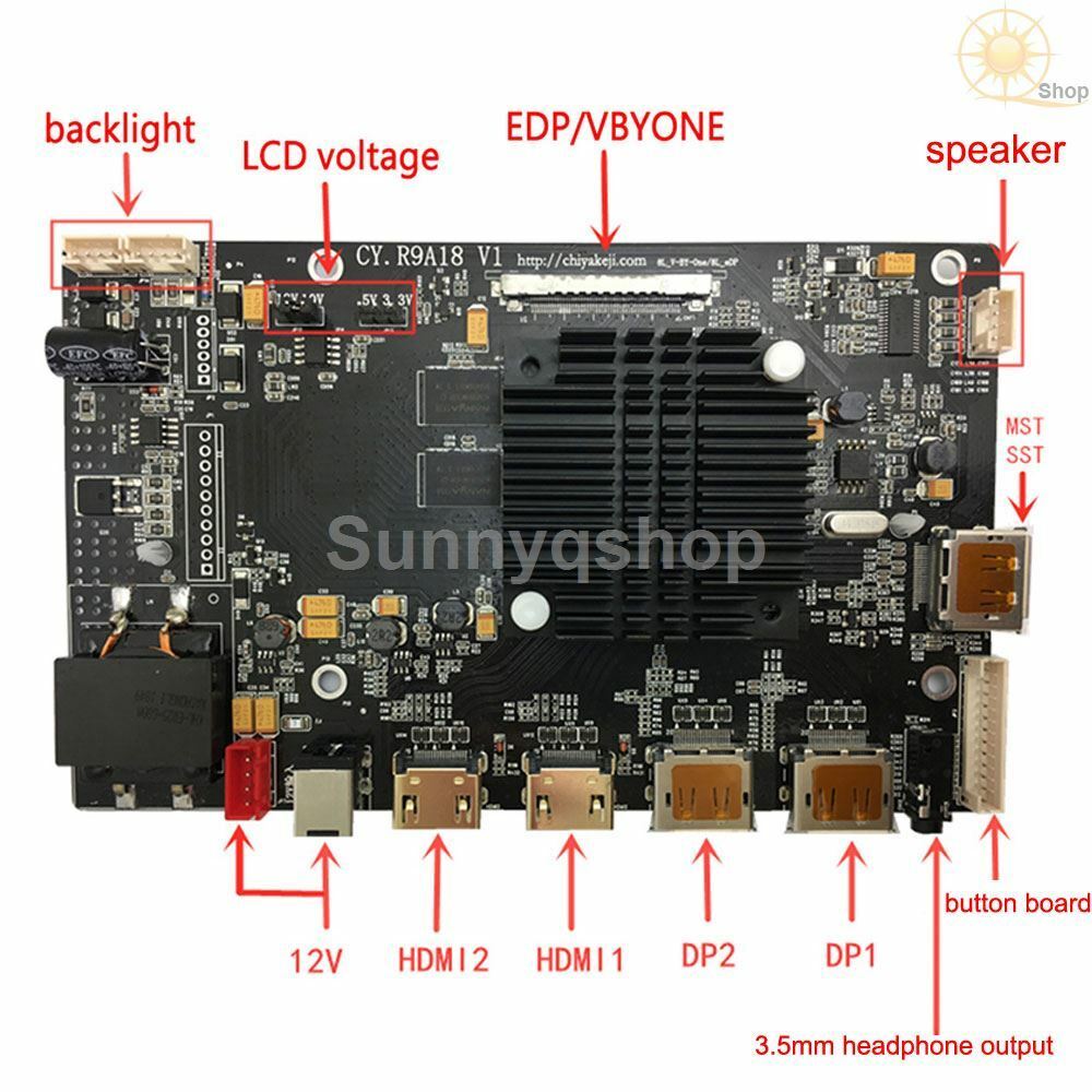 2DP 5K HDR LCD Controller Board monitor Kit for imac 27 A1419
