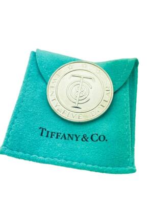 Vintage Tiffany & Co. Sterling Silver $25 Gift Coin - Pouch | eBay