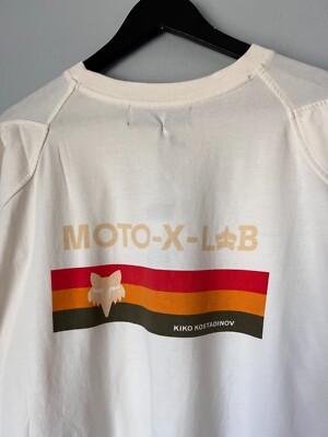 Kiko Kostadinov x Fox Racing Long Sleeve Tee - Size Large - White