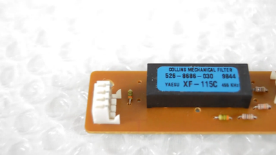 YAESU YF-115C XF-115C CW Collins Mechanical Filter 500Hz Excellent