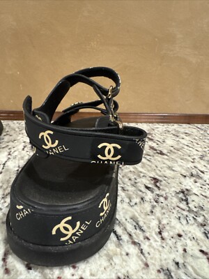 Chanel Women's Sandal - Sz 39 - Dad Sandal | eBay