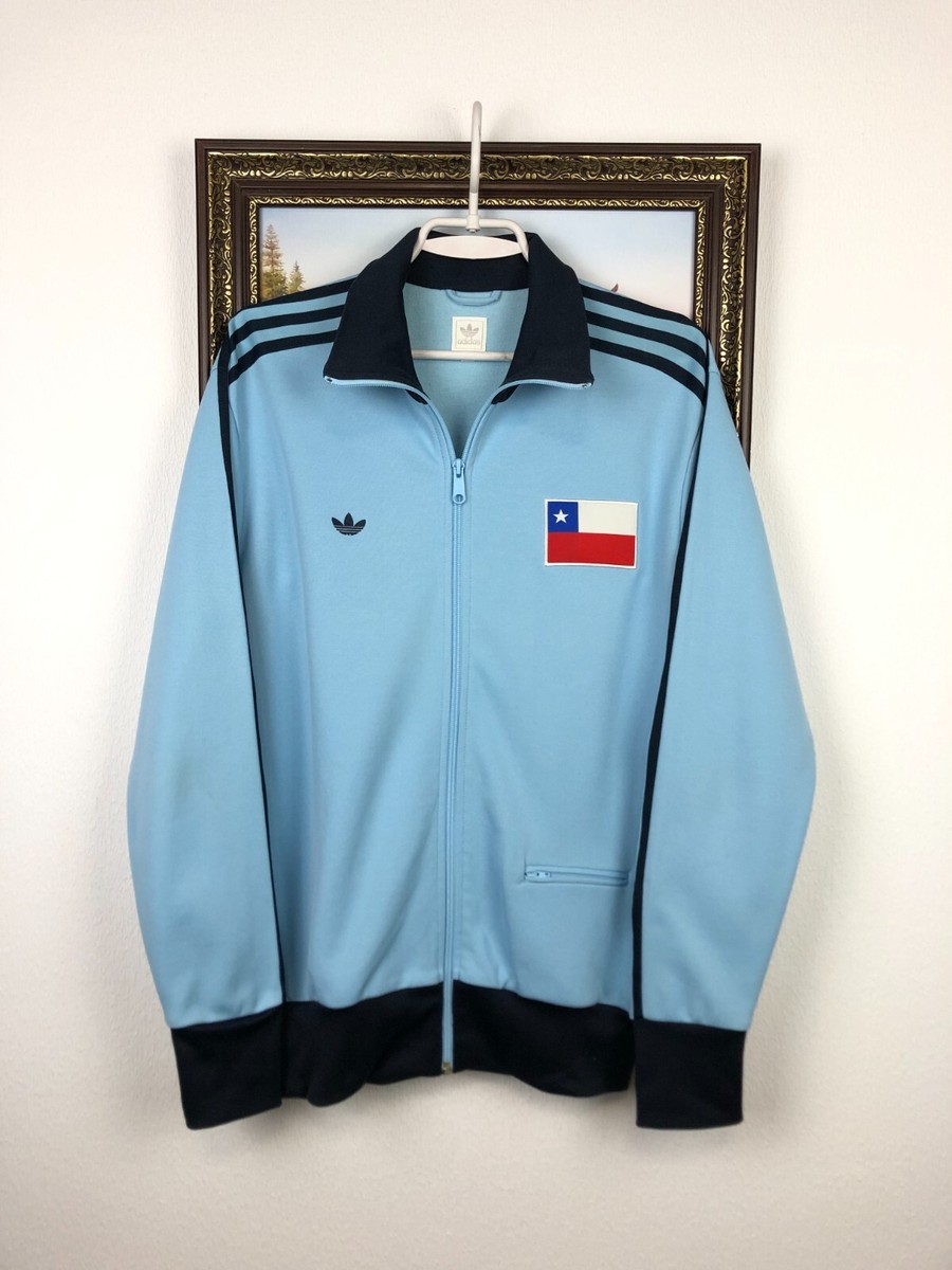 Vintage Adidas Chile Football Jacket Soccer Track Top National