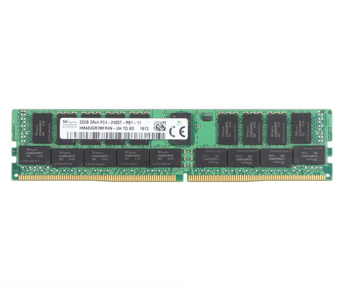 SK Hynix 32GB PC4-2400T-RB1-11 DDR4 REG-ECC Memory HMA84GR7MFR4N