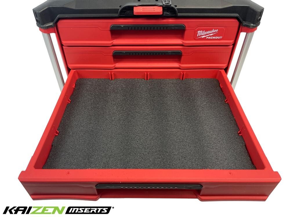 Milwaukee 48-22-8444 PACKOUT 4-Drawer Tool Box - Kaizen Foam