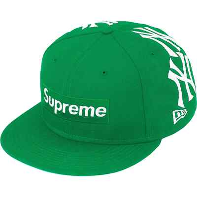 Supreme x New Era New York Yankees Box Logo FW21 (FW21H35) Size 7