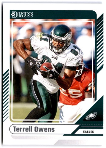 2024 Donruss #65 Terrell Owens Press Proof Blue | eBay