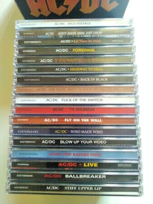 AC/DC ‎– AC/DC 17 Album BoxSet - New Sealed Australian Limited
