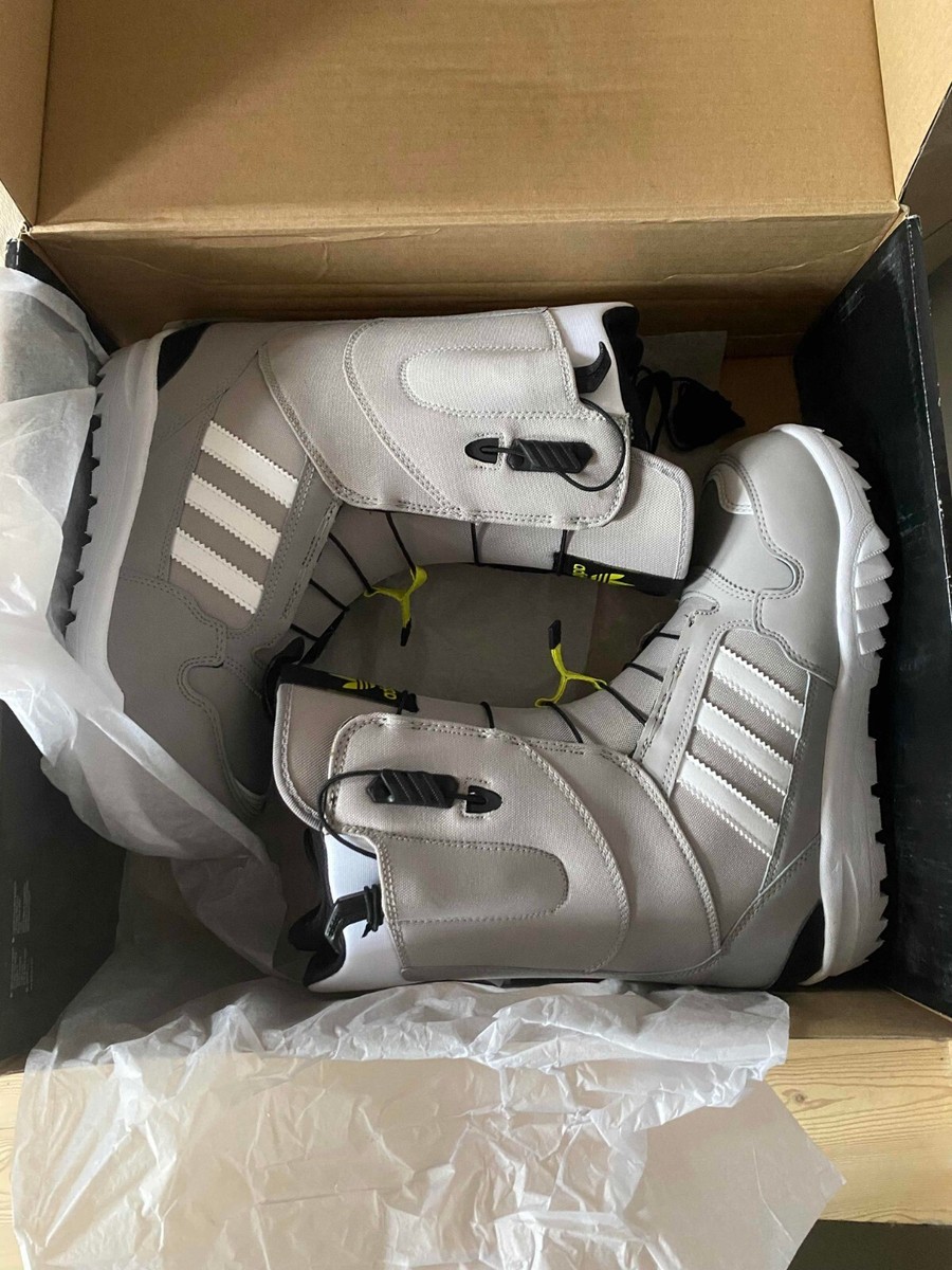 Adidas ZX 500 Snowboard Boots Grey With White Never Worn | eBay