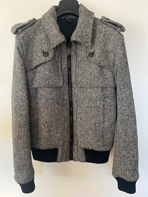 Dior Homme AW07 NAVIGATE Wool Silk Blouson 44 Hedi Slimane Celine