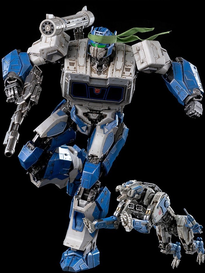 ThreeZero 3Z0160-EX DLX Shattered Glass Soundwave and Ravage M6