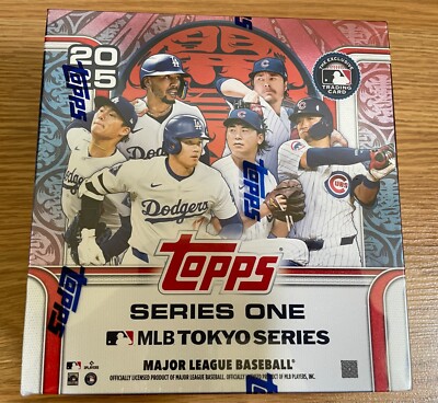 2025 Topps MLB Tokyo Series Box | Series 1 World Tour for sale