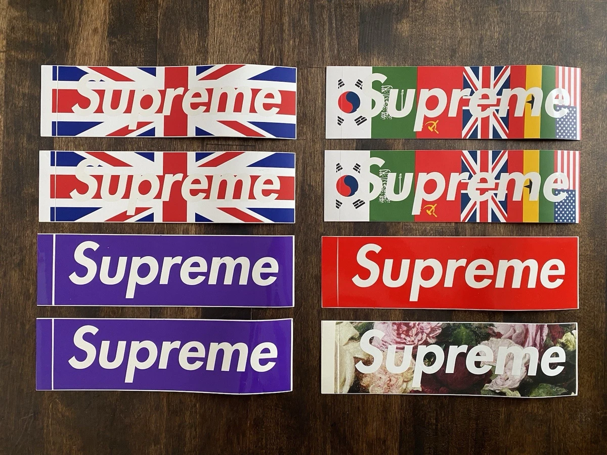 Supreme Box Logo Sticker for sale | eBay
