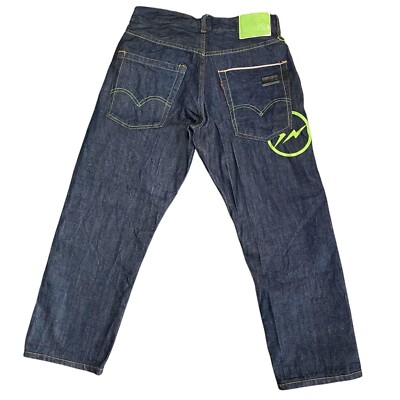 Levis Fenom x Fragment Design Selvedge Blue Denim Jeans Pants Size