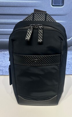 NEW Tumi RIDGEVIEW 12.25” Smooth Polyester Sling Crossbody - BLACK