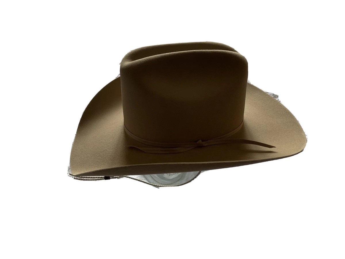 Stetson Cowboy 4” Brim Hat 5X Ranch Tan 150th Anniversary￼￼ Size