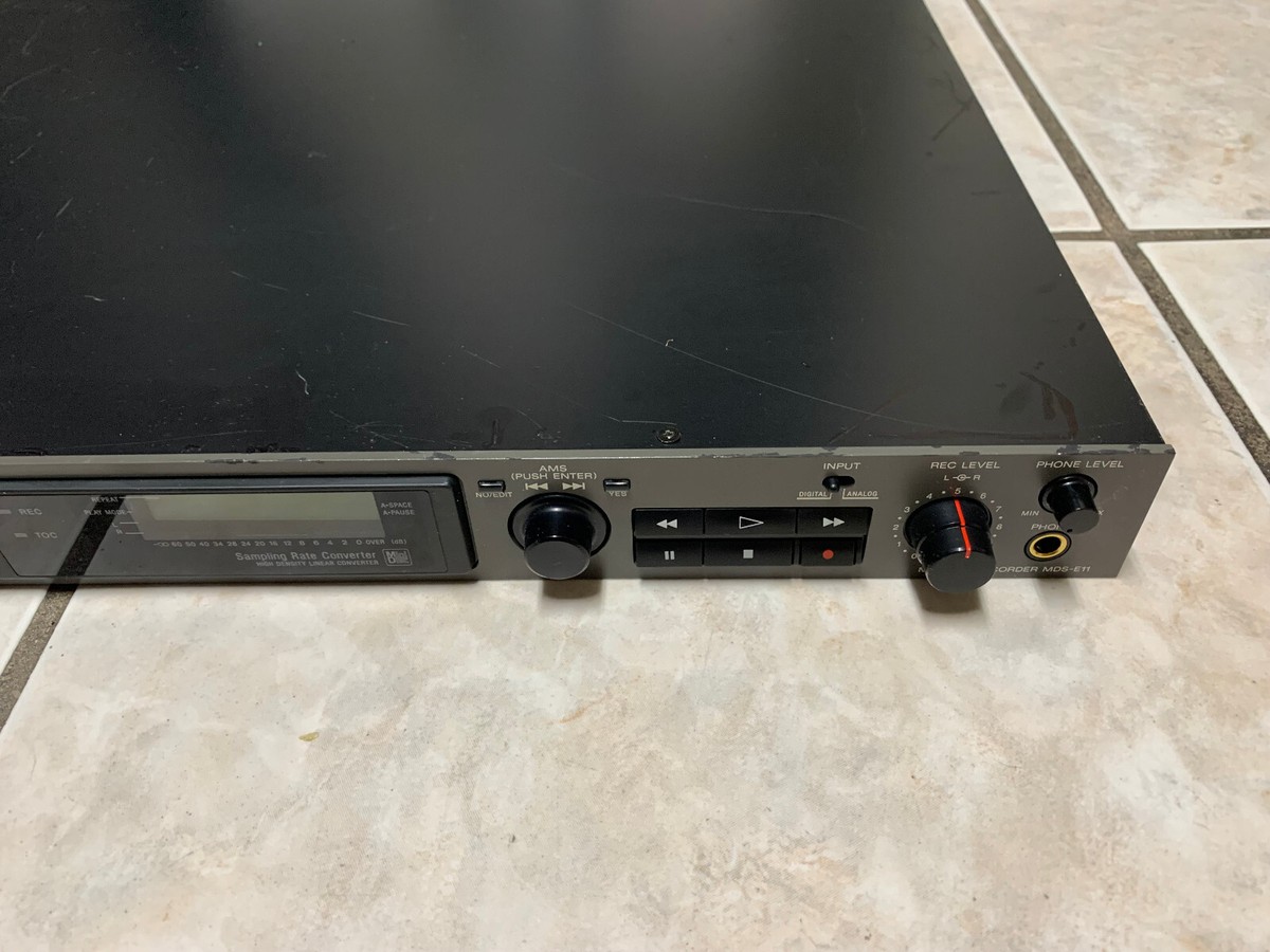 SONY MDS-E10 MDレコーダー 業務用MDレコードプレーヤー②｜Yahoo