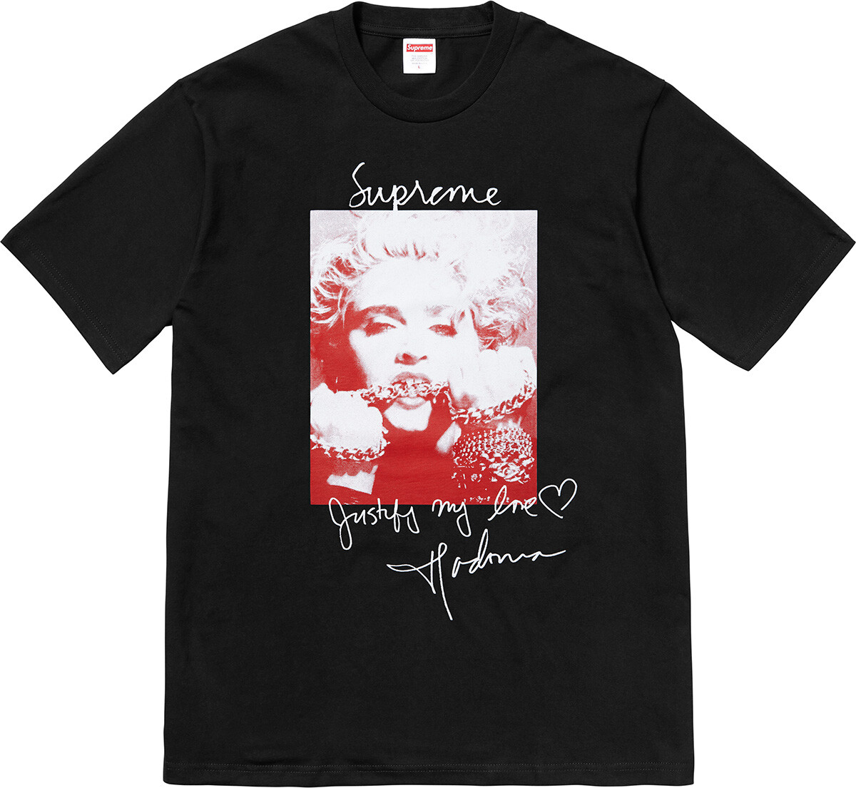 Supreme x Madonna Tee FW18 (FW18T1) Size S-XL | eBay