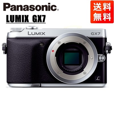 Panasonic Mirrorless Camera Lumix GX7 Body Silver DMC-GX7-S Used