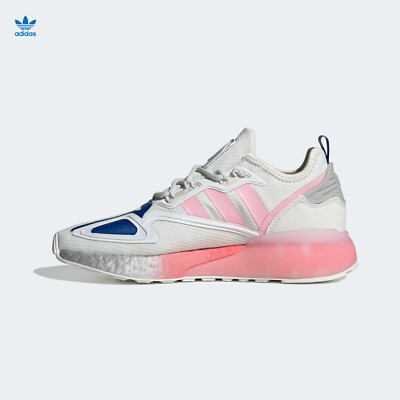 Adidas Originals x NASA ZX 2K Boost Shoes White / Pink FZ3900
