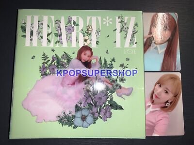 IZ*ONE 2nd Mini Album Heart IZ CD Violeta Chaeyeon Ver Nako Sakura