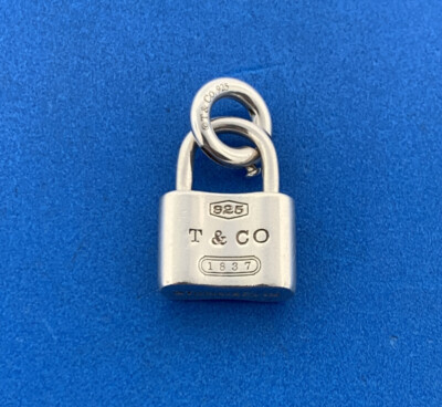 Tiffany & Co 925 Sterling Silver 1837 Collection Signature Padlock