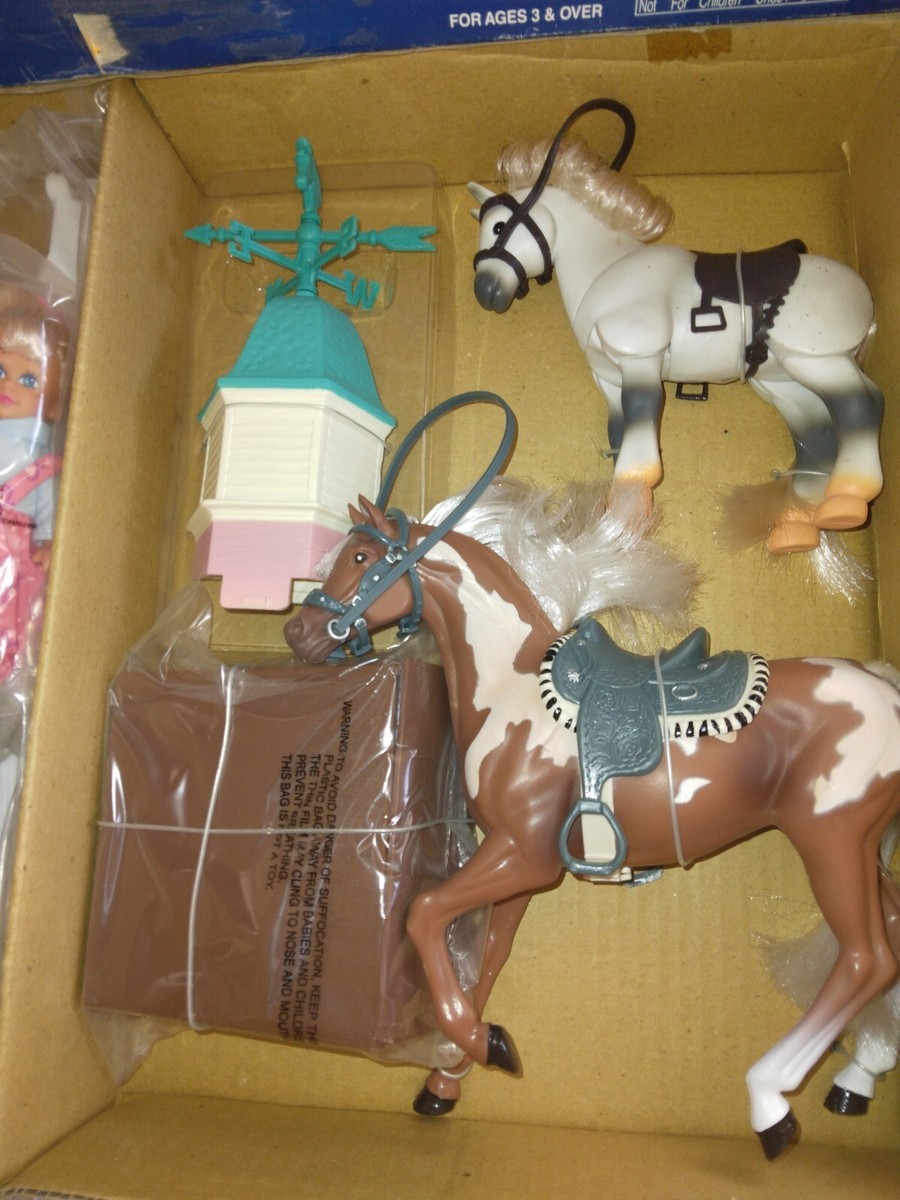 Vtg 1990's New Kid Kore Stable champion play set | eBay