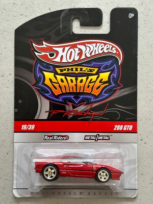 2009 Hot Wheels Phil's Garage FERRARI 288 GTO Riehlman Real Riders