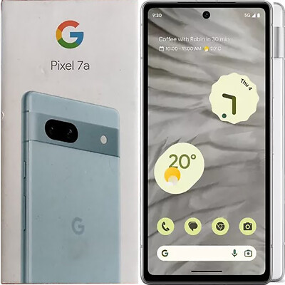 Google Pixel 7a 5G Snow/White 128GB + 8GB Dual-SIM Factory